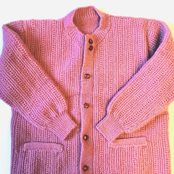 Vintage Purple Cardigan - Picture 2 of 15